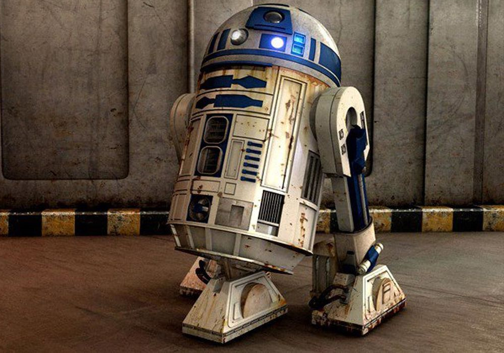 Android R2D2 looking rusty